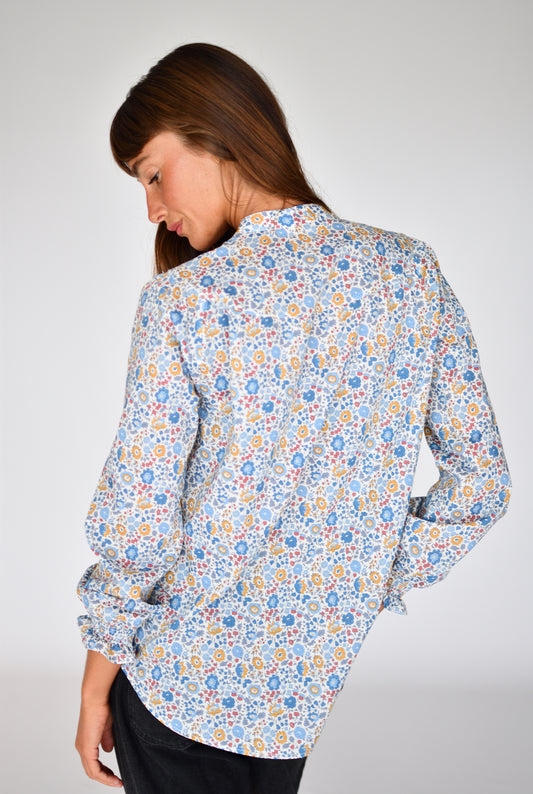 Blusa Clarice Liberty D'anjo – vista lateral | Boj Woman