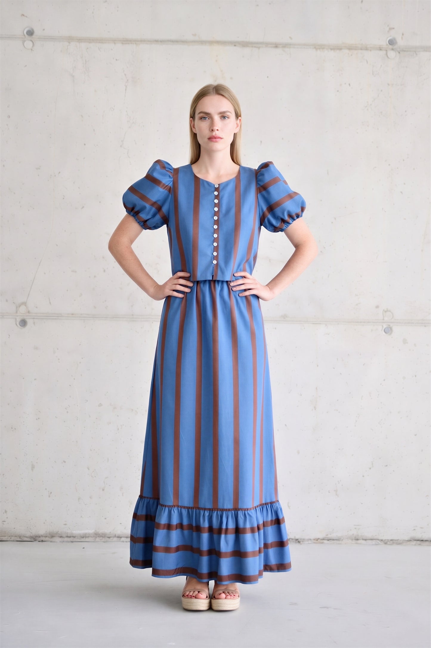 Bianca Blue Blouse