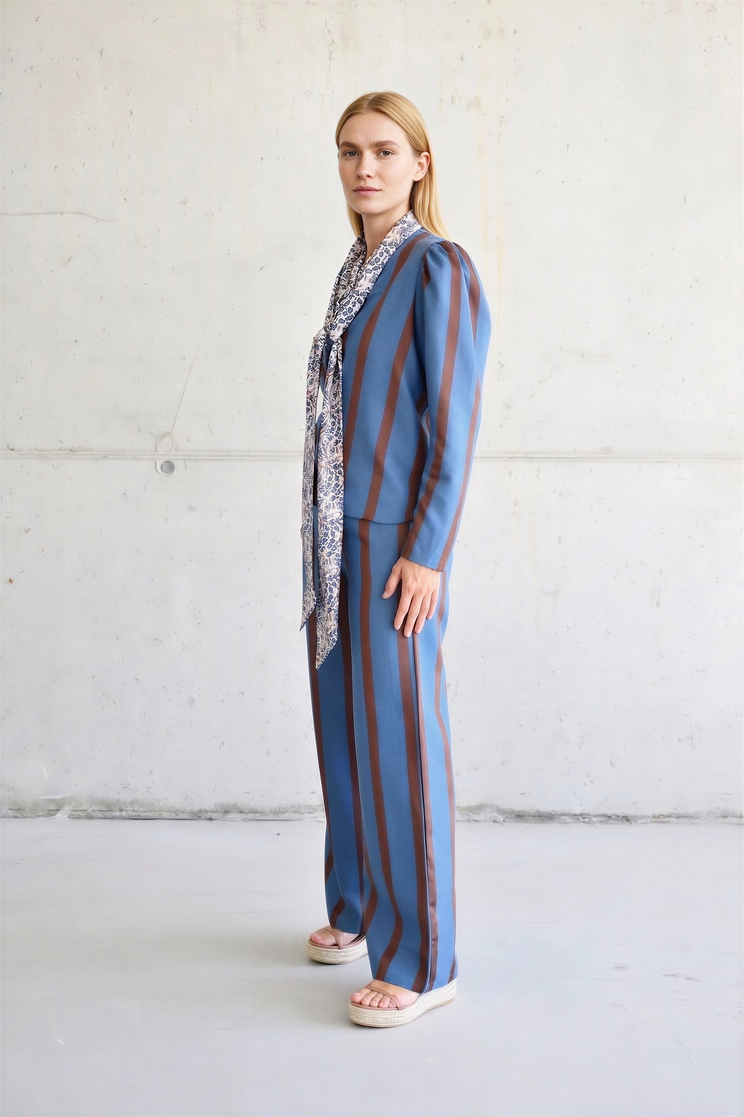 Bianca Blue Blouse