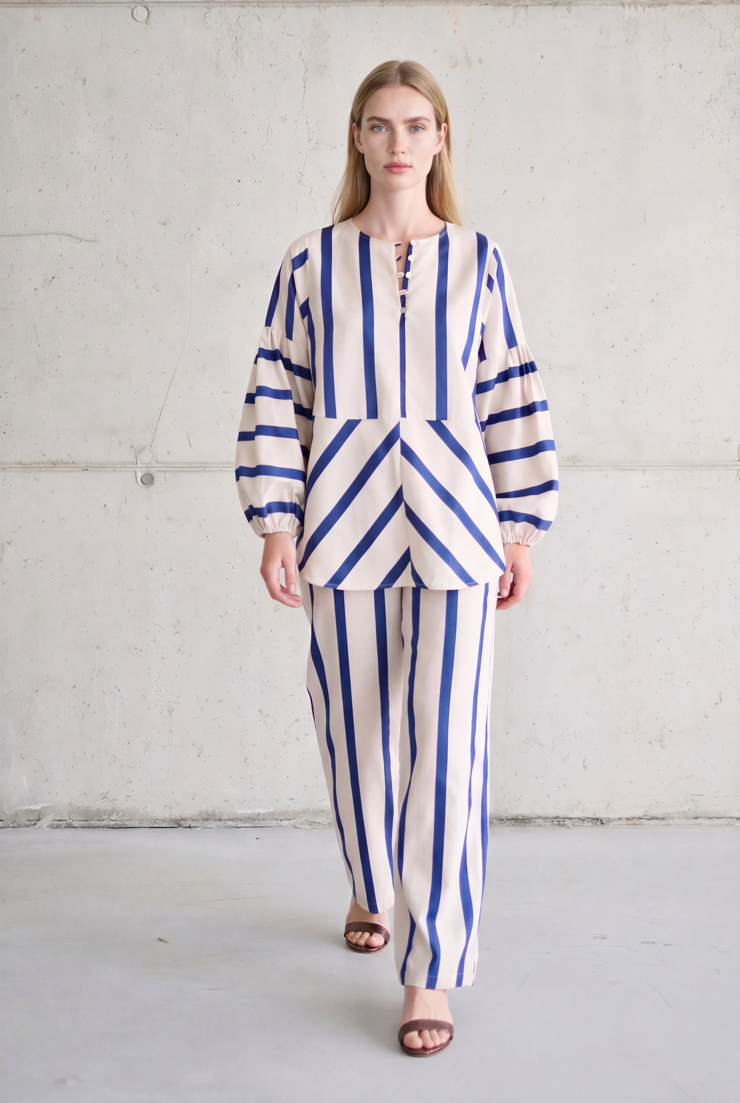 Bianca Blue Blouse