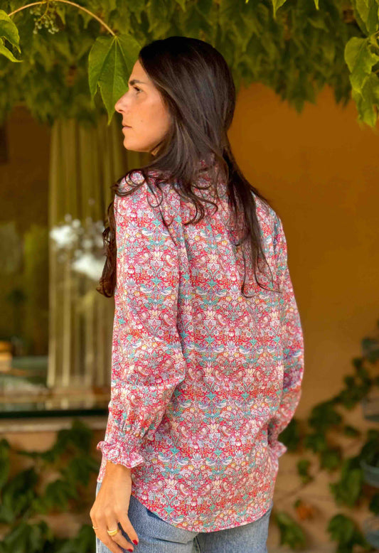 Clarice Liberty® Strawberry red shirt