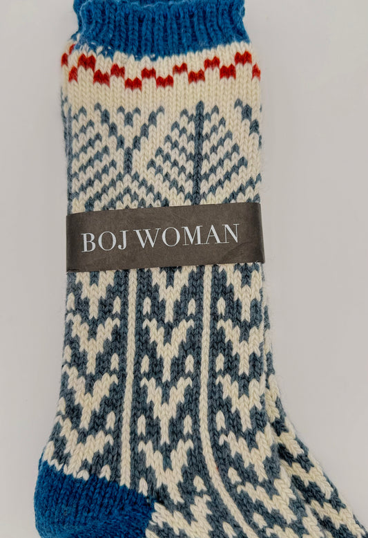 Bluebell mid-calf sock