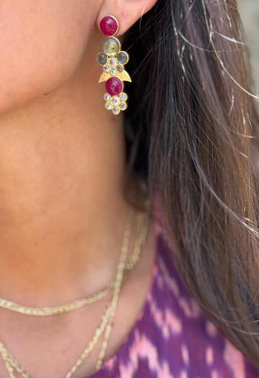 Bluebell mid-calf sock