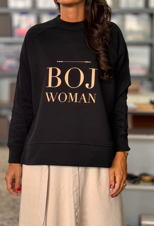 Black Boxwood Woman Sweatshirt