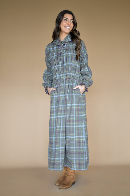 Vestido Julia Tartán