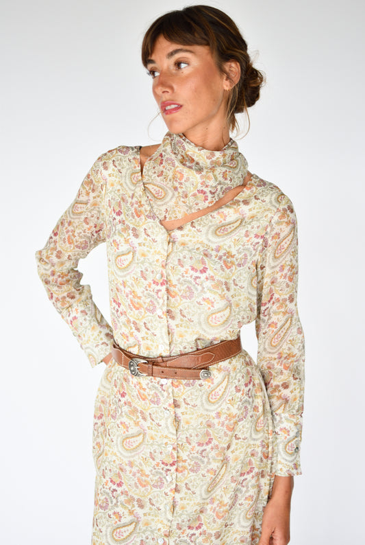 Vestido Rene Paisley – vista frontal | Boj Woman