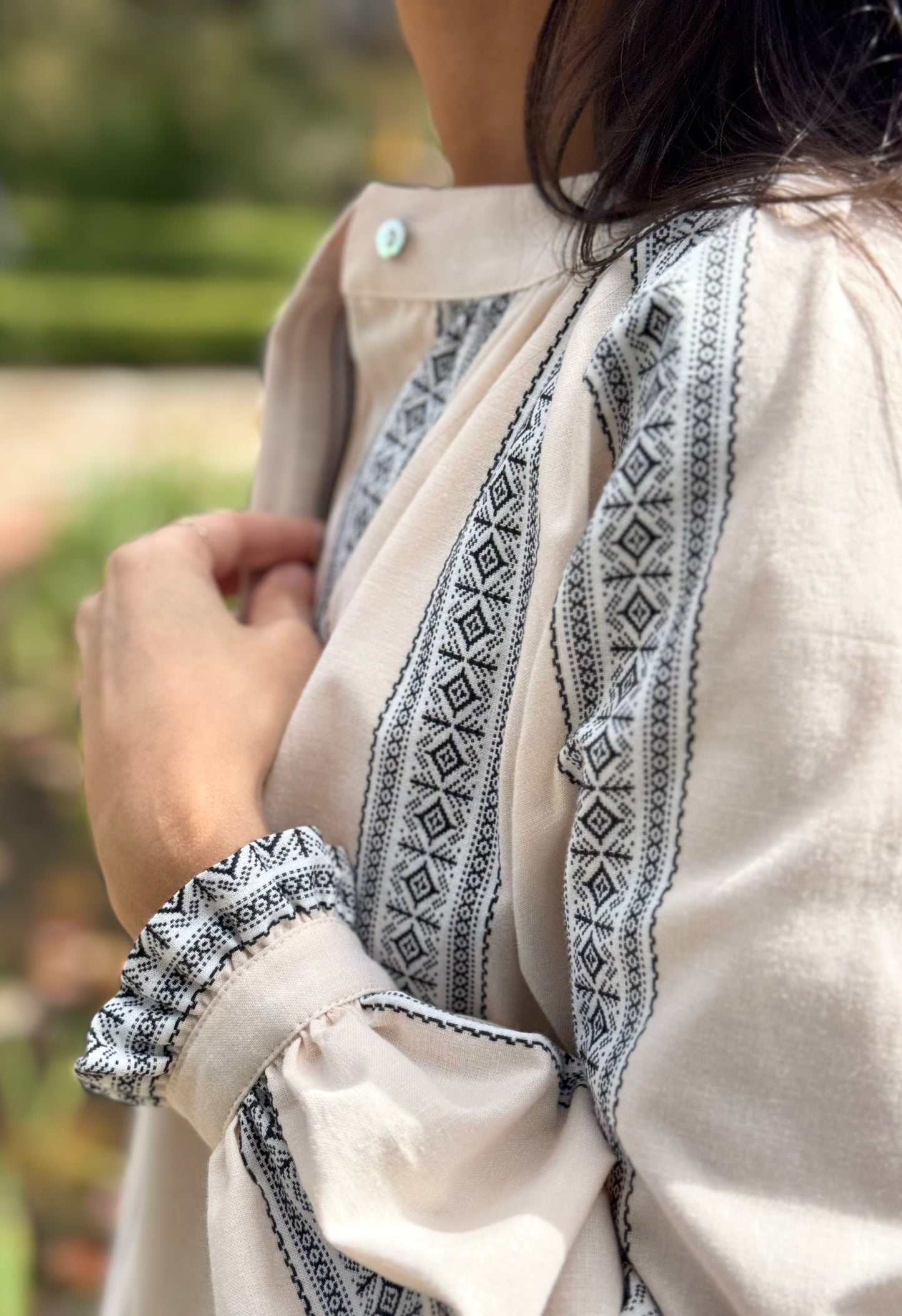 Camisa Camille Jaquard