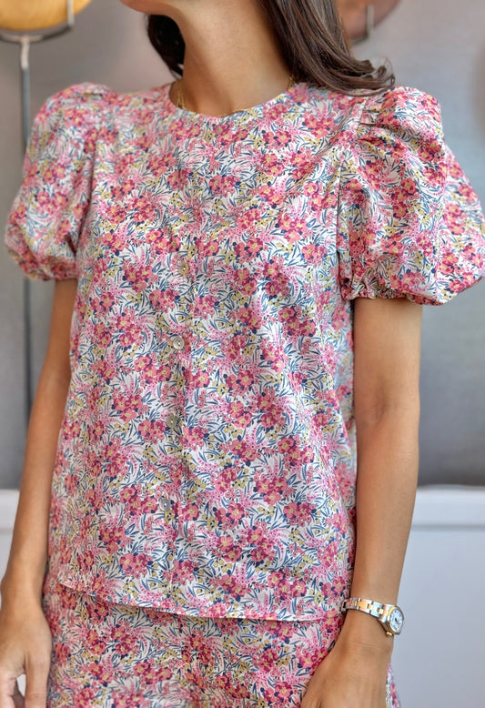 Chloè Swirling petals Liberty® shirt