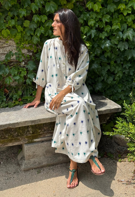 Ikat Phol Dress