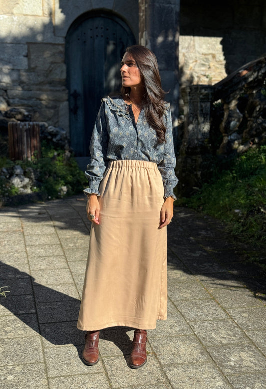 Chloè Swirling petals Liberty® shirt