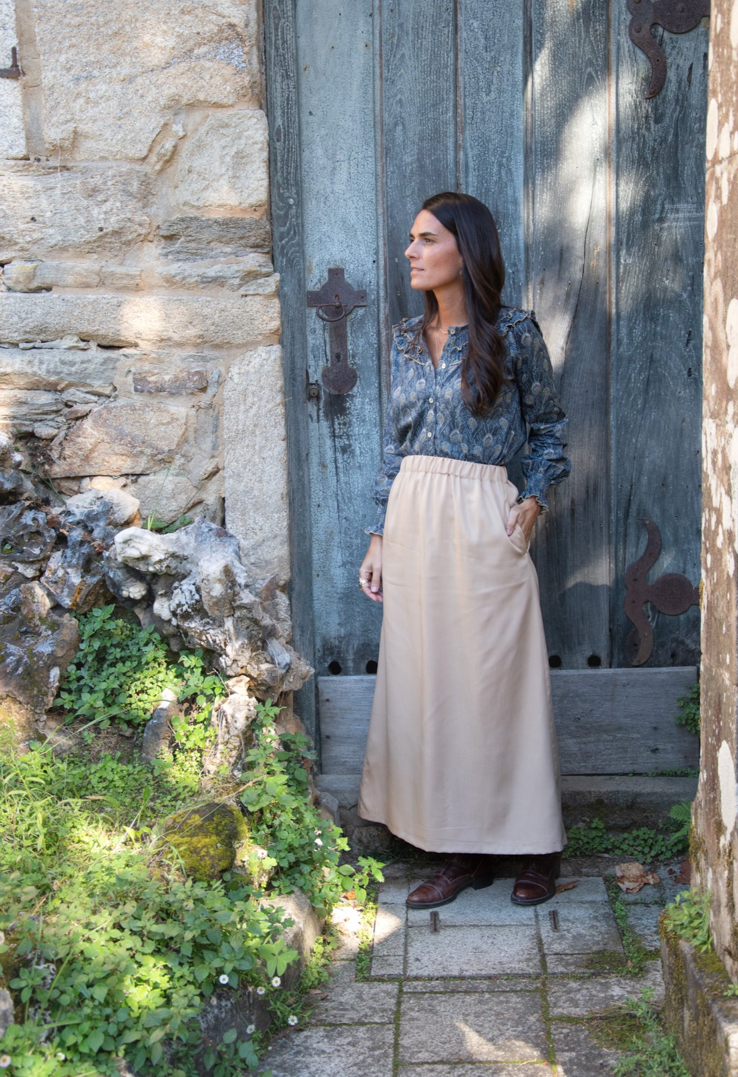 Chloè Swirling petals Liberty® shirt