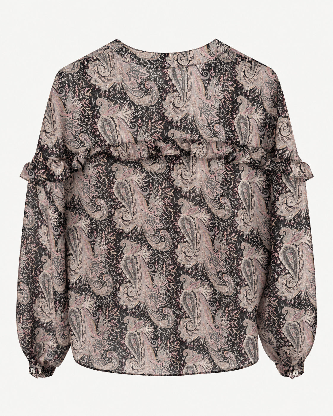 Blusa Alessia Paisley negro
