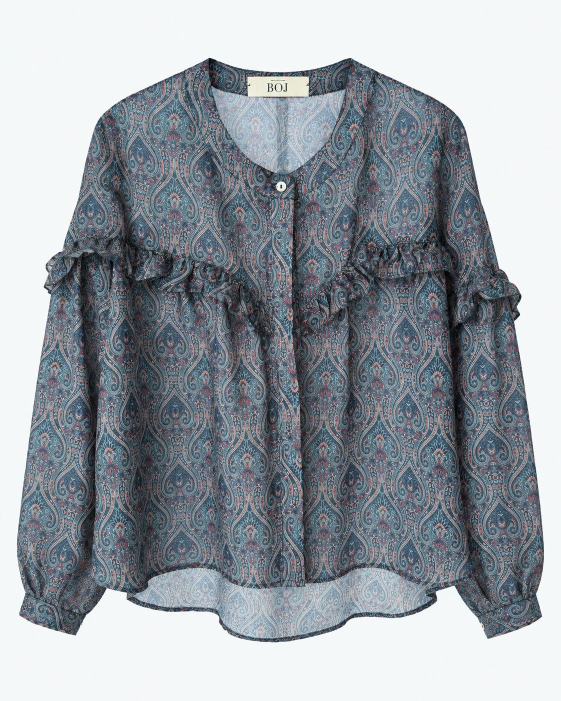 Blusa Alessia Paisley verde