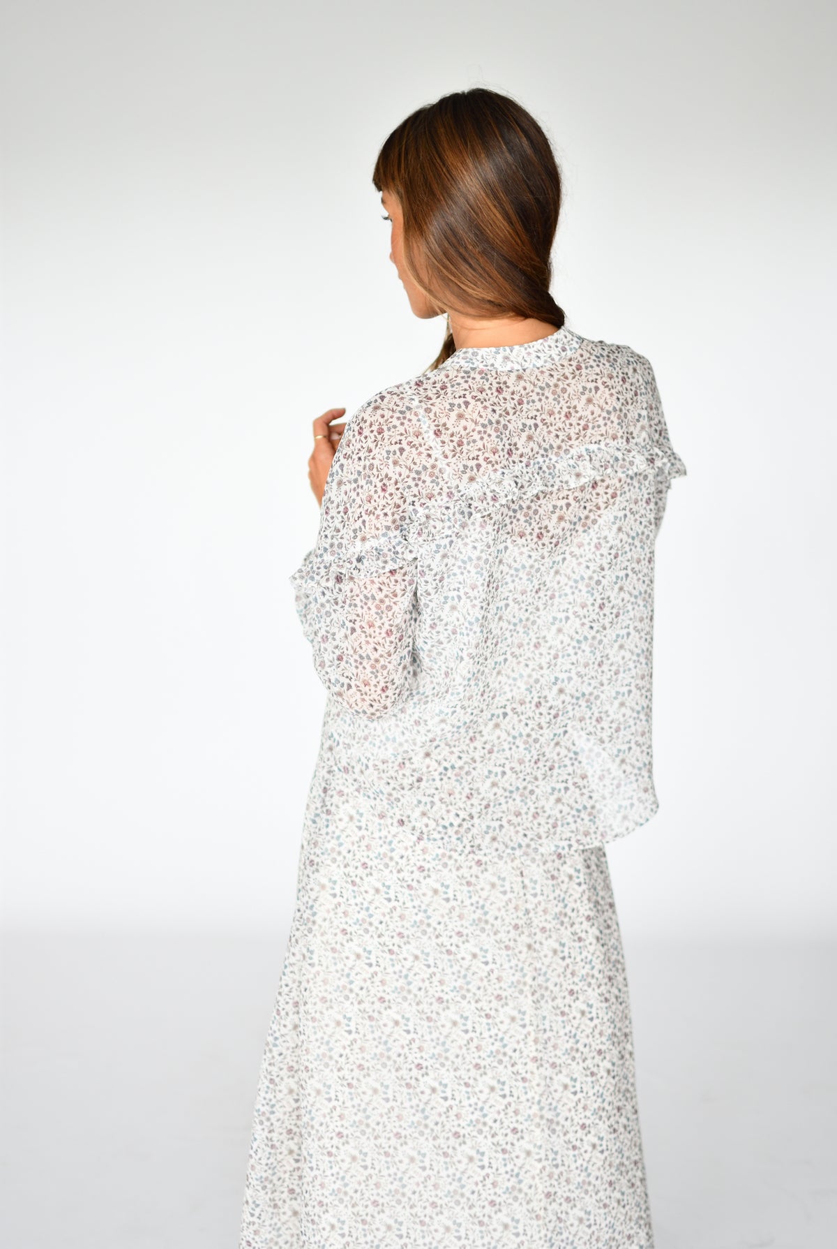 Blusa Alessia Flores vintage