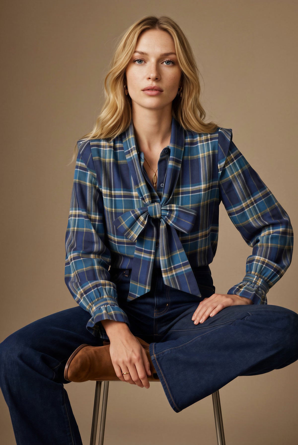 Blusa Alina Highlands BOJ Woman FW26 | nozoom