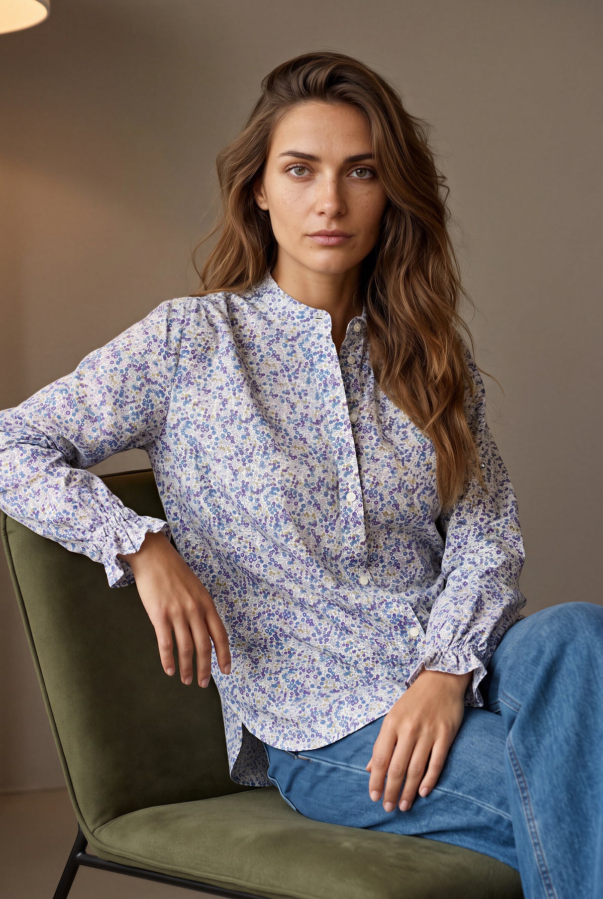 Blusa Clarice Berry BOJ Woman FW26 | nozoom