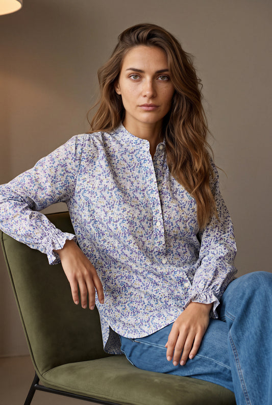 Blusa Clarice Berry BOJ Woman FW26 | nozoom