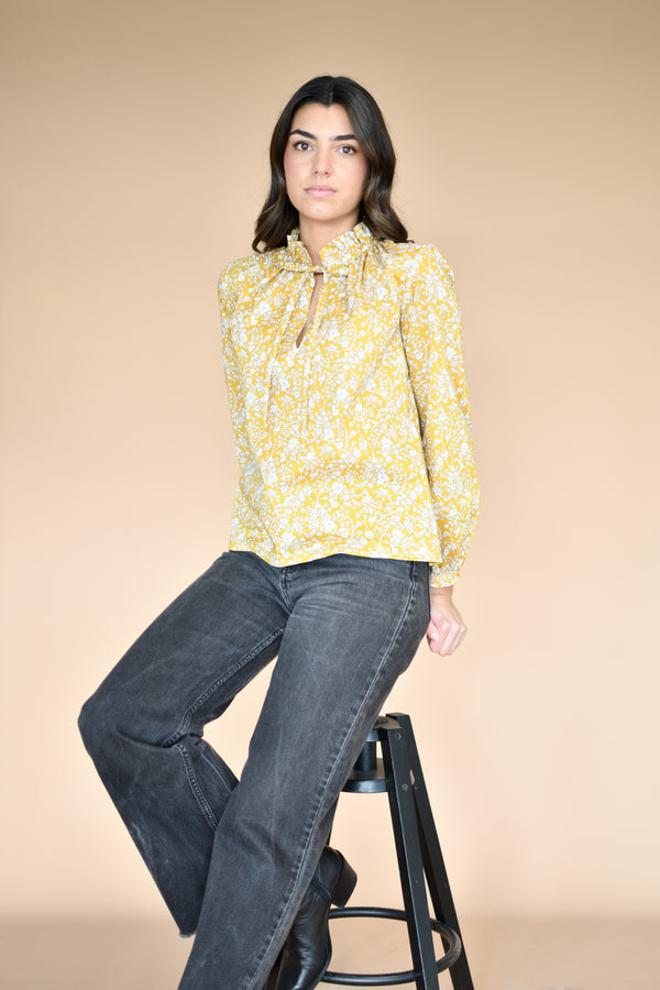 Blusa Isabelle Liberty Bloom – sentada | Boj Woman