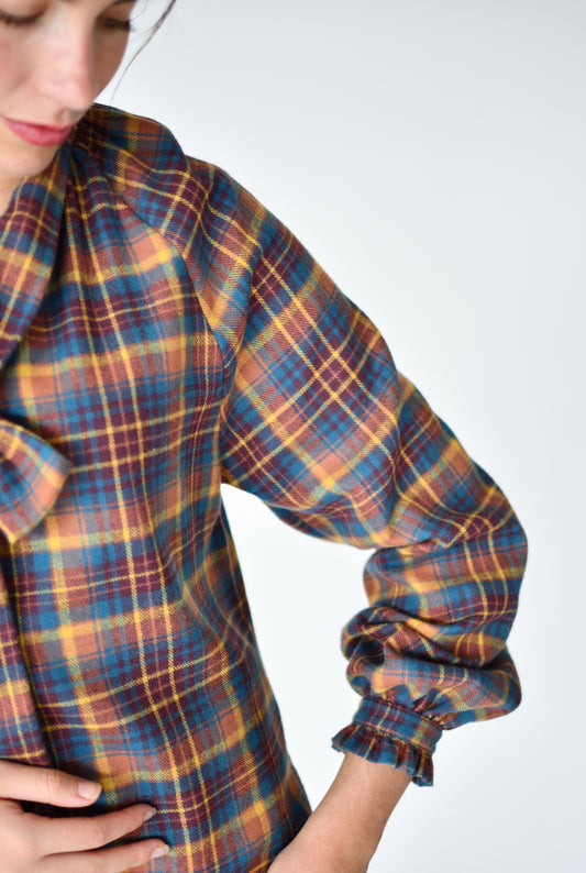 Blusa Sophie Glencoe – detalle de la manga | Boj Woman