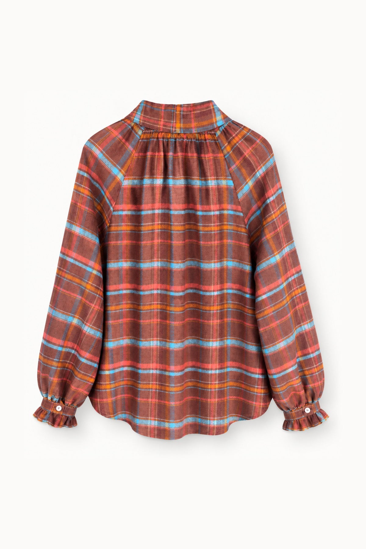 Sophie Perth Blouse – flat lay, back | Boj Woman