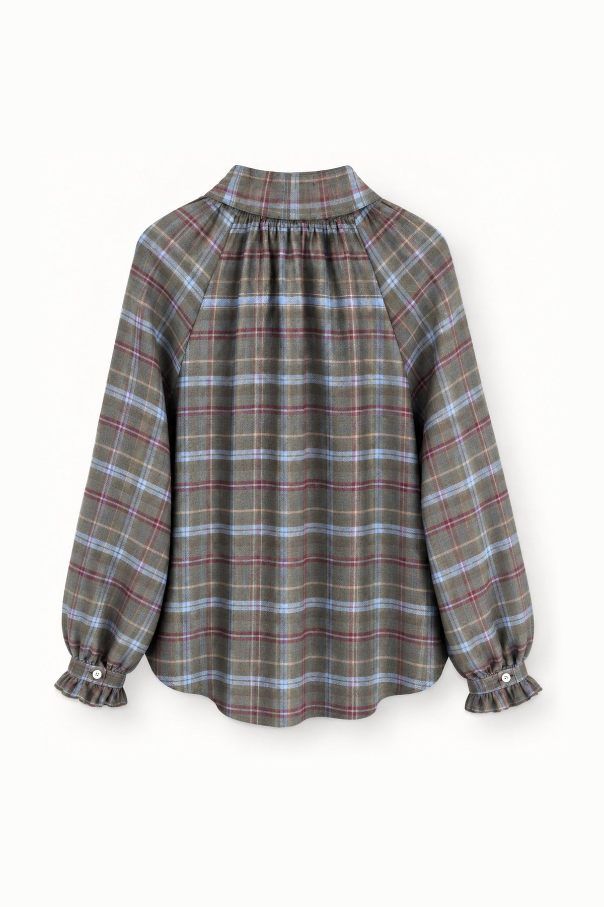 Blusa Sophie Portree – peça isolada de costas | Boj Woman