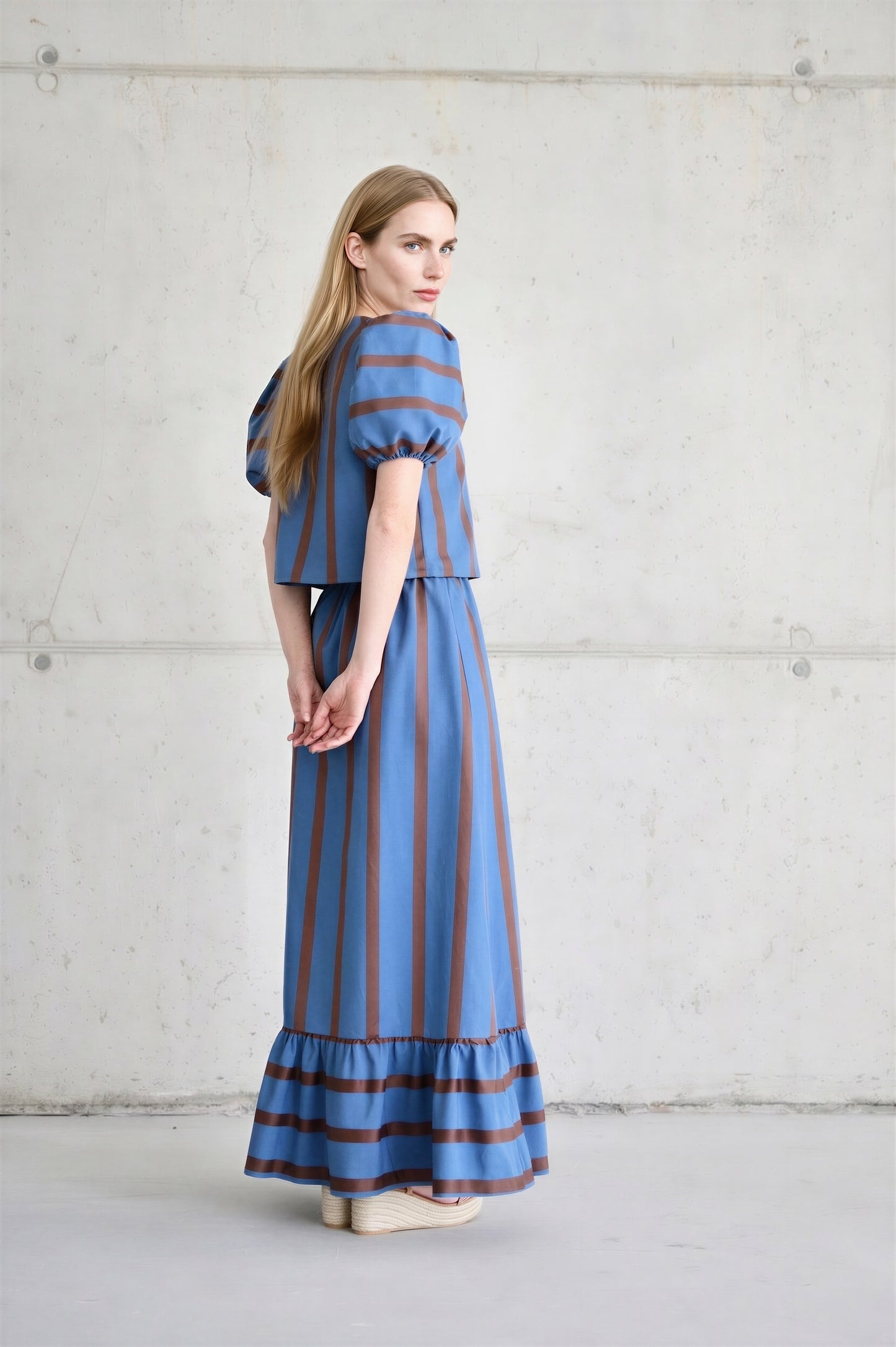 Bianca Blue Blouse