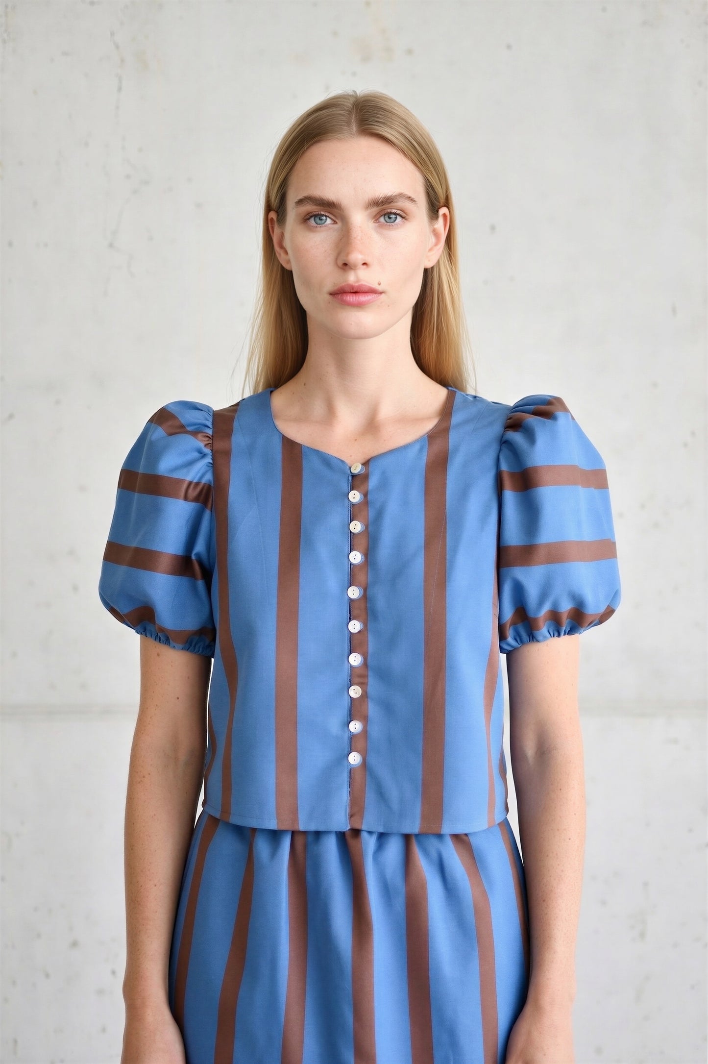 Bianca Blue Blouse
