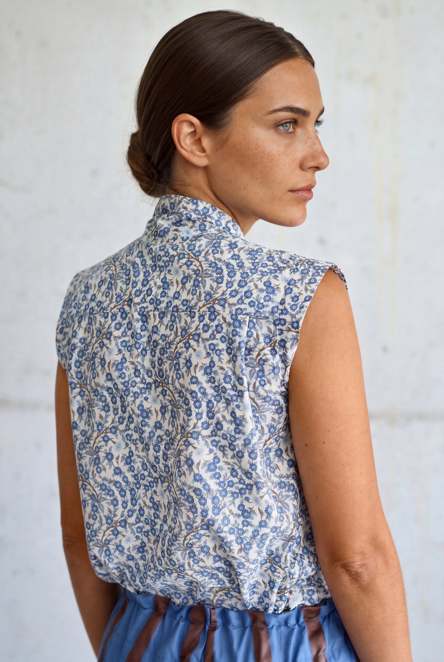 Bianca Blue Blouse
