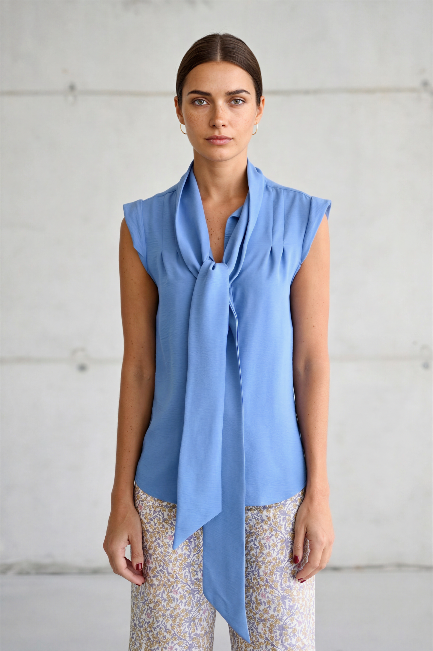 Bianca Blue Blouse