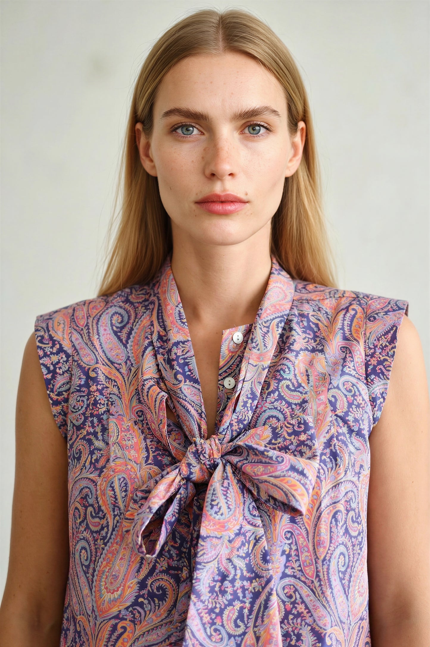 Bianca Blue Blouse