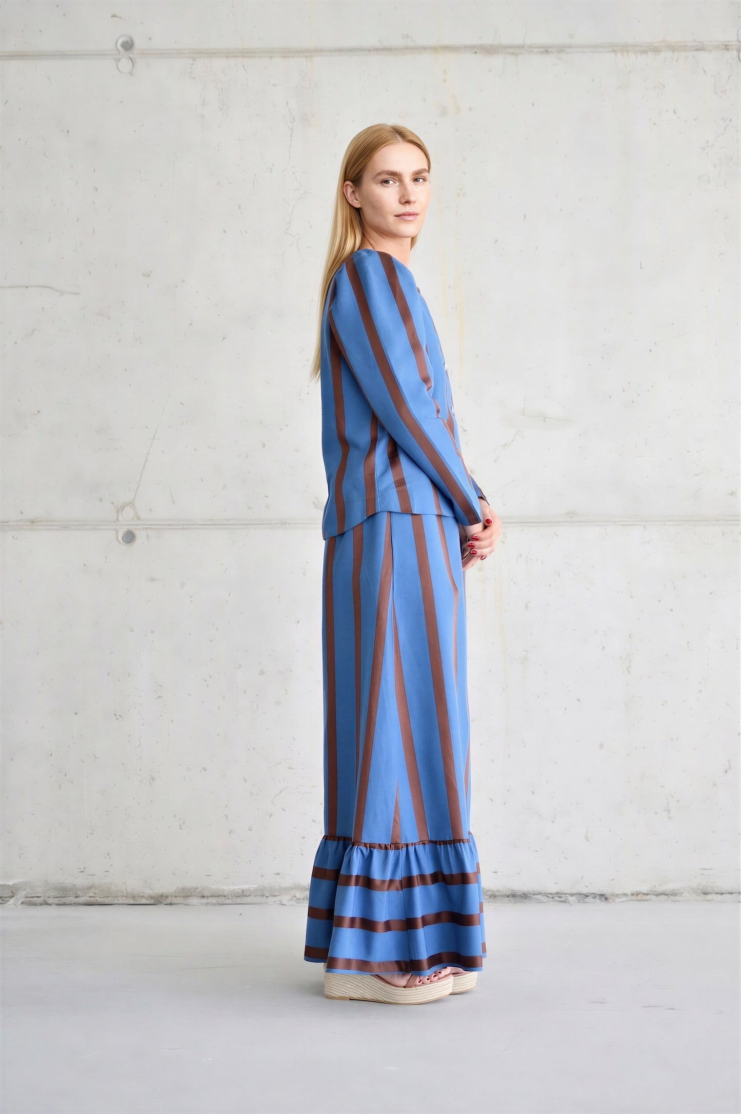 Bianca Blue Blouse