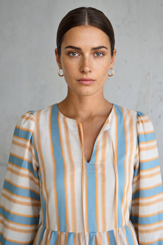 Vestido Adriana Azul