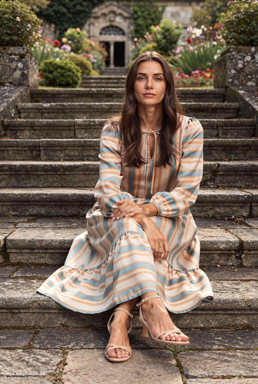 Vestido Adriana Azul