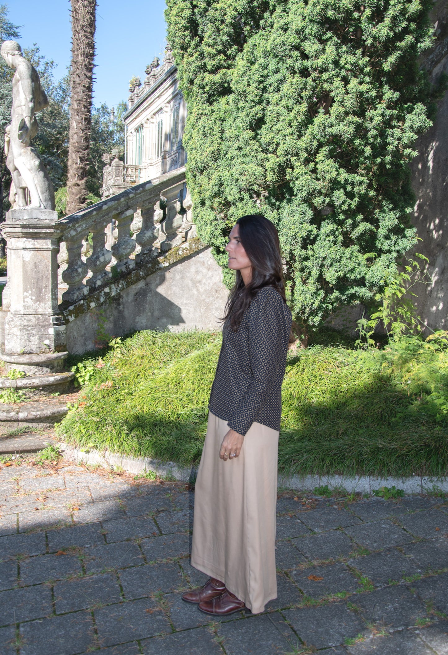 Chloè Swirling petals Liberty® shirt