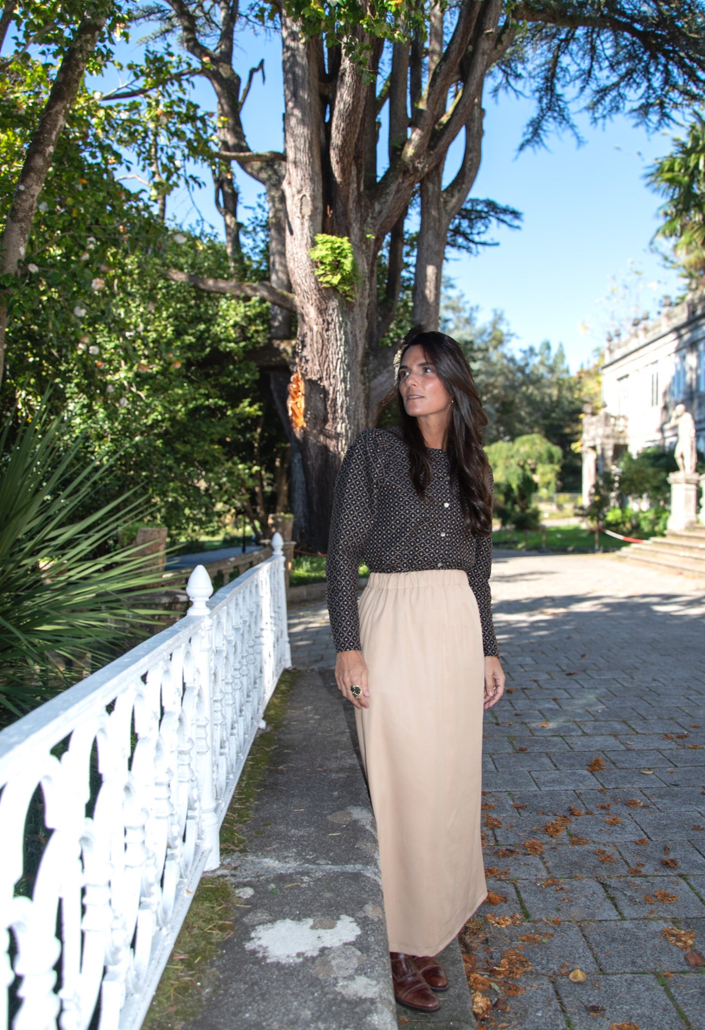 Chloè Swirling petals Liberty® shirt