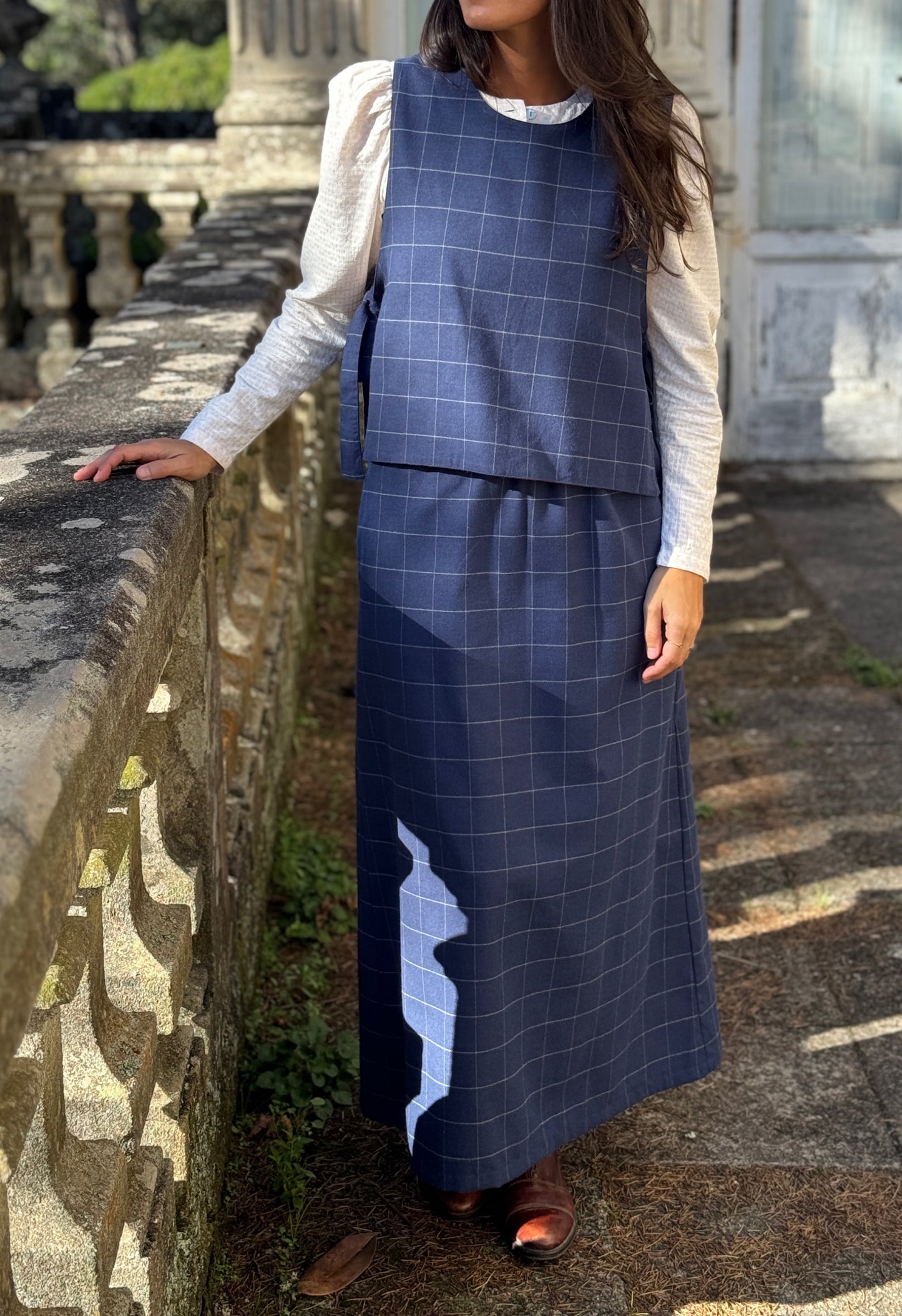 Amelie paisley green dress