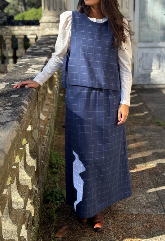 Amelie paisley green dress