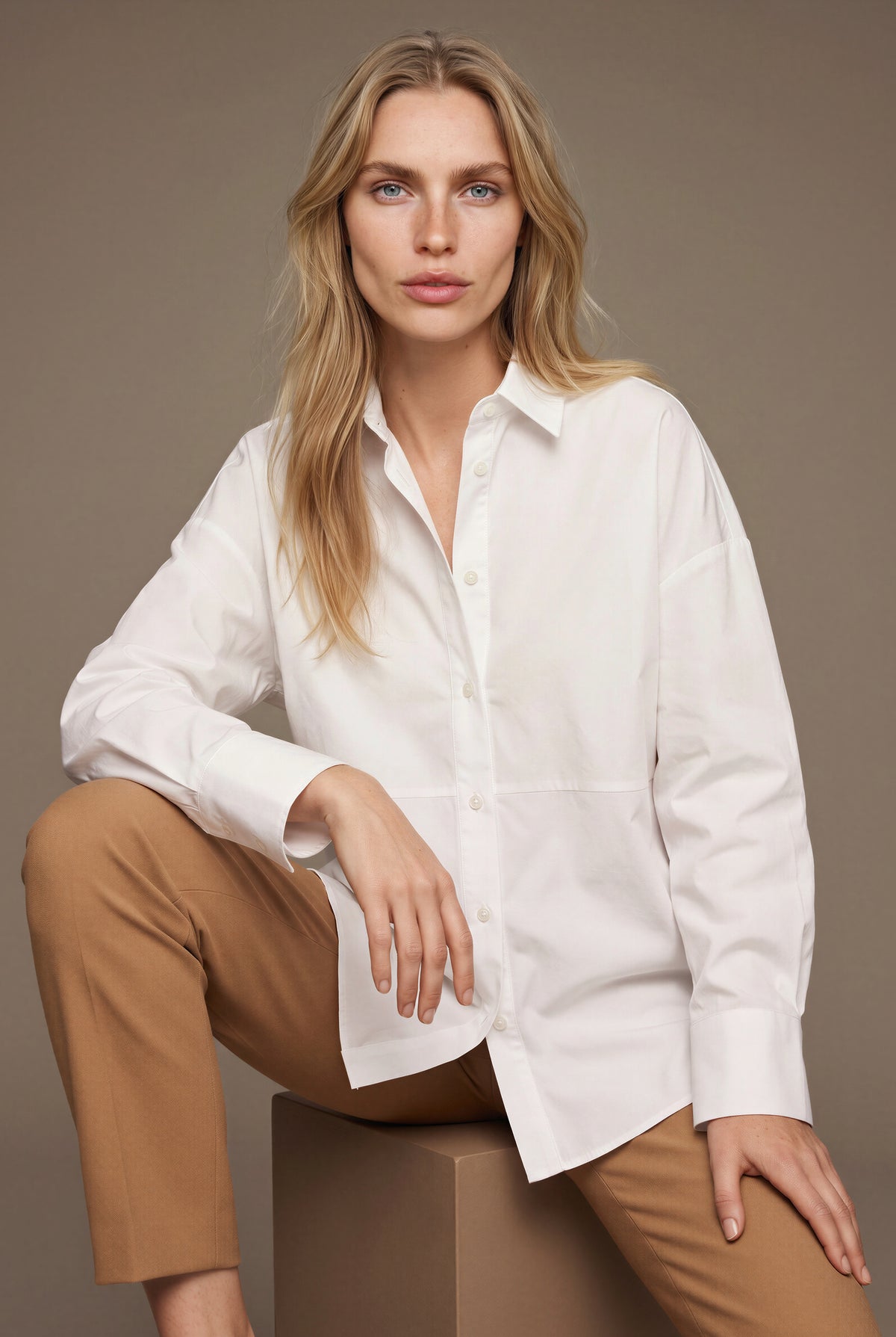 Camisa Eleonore Blanco BOJ Woman FW26 | nozoom