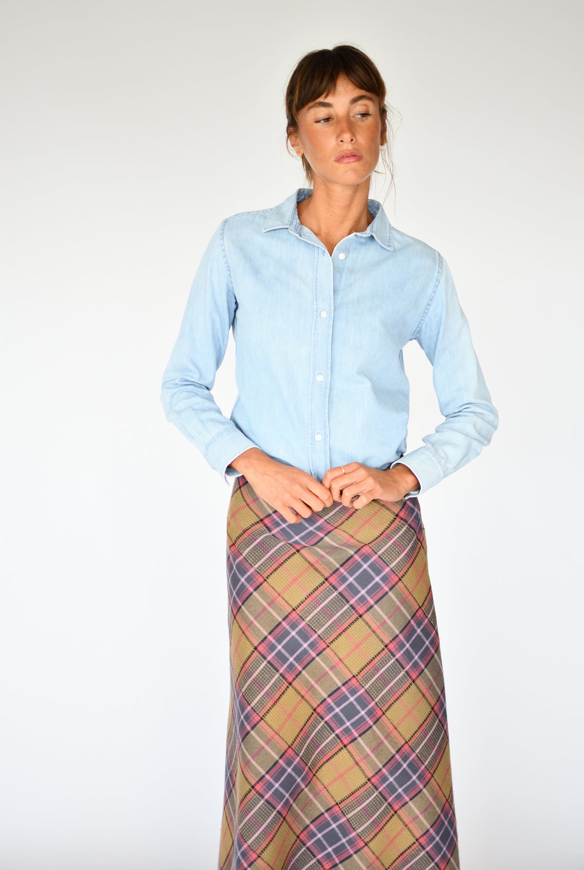 Camisa Vaquera – vista frontal | Boj Woman