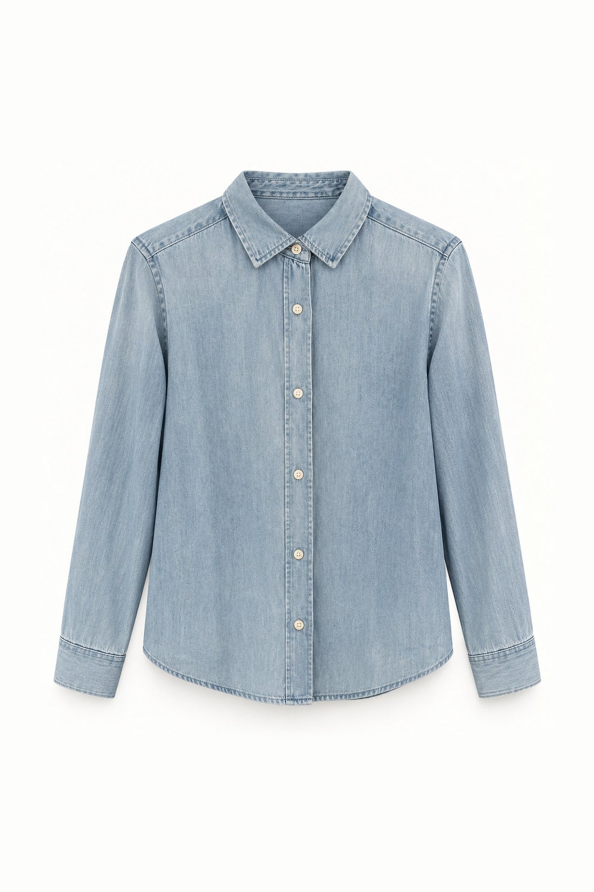 Camisa Vaquera – prenda sola de frente | Boj Woman
