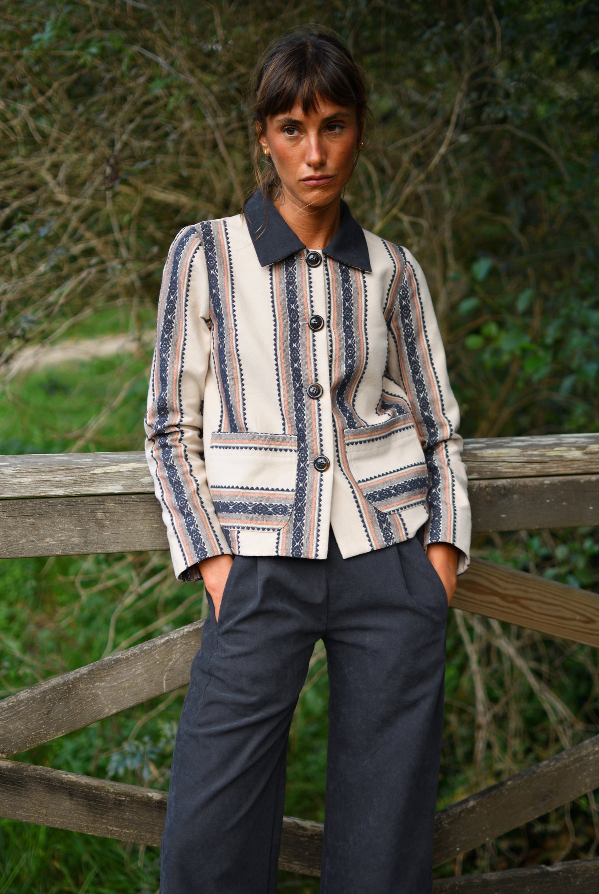 Chaqueta Leo Étnica