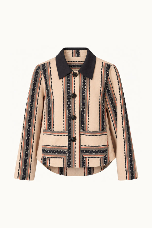 Chaqueta Leo Étnica – prenda sola de frente | Boj Woman