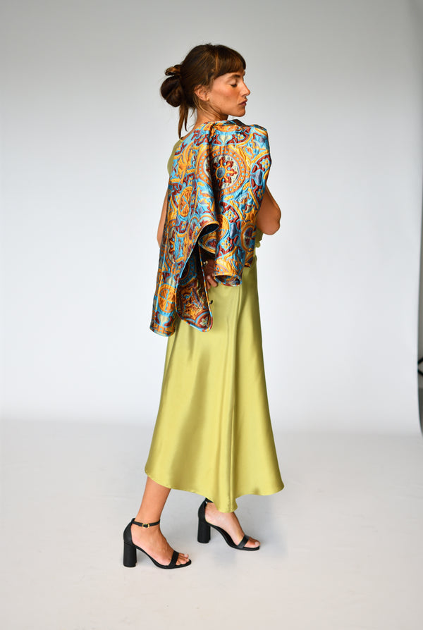 Saia Celine Golden – costas | Boj Woman