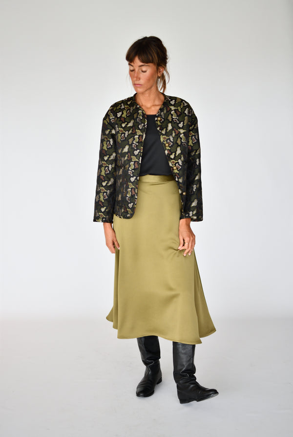 Saia Celine Verde – corpo inteiro | Boj Woman