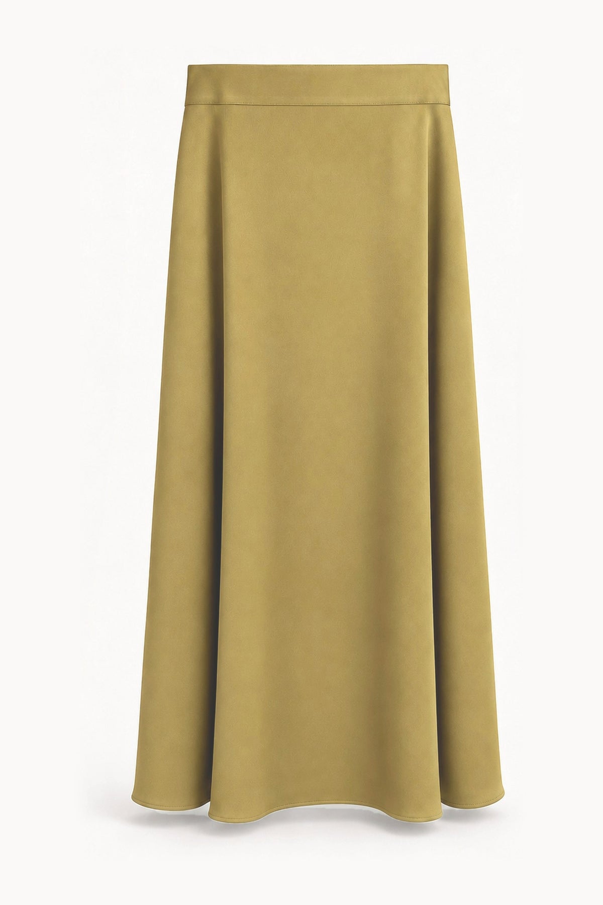 Celine Skirt in Green – flat lay, front | Boj Woman