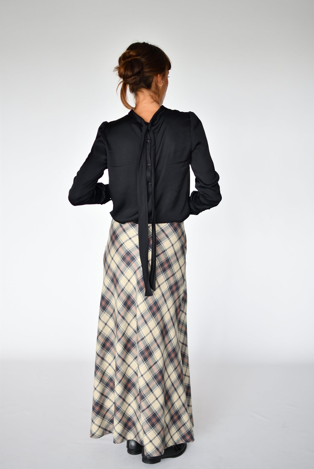 Falda Charlotte Crail – espalda | Boj Woman
