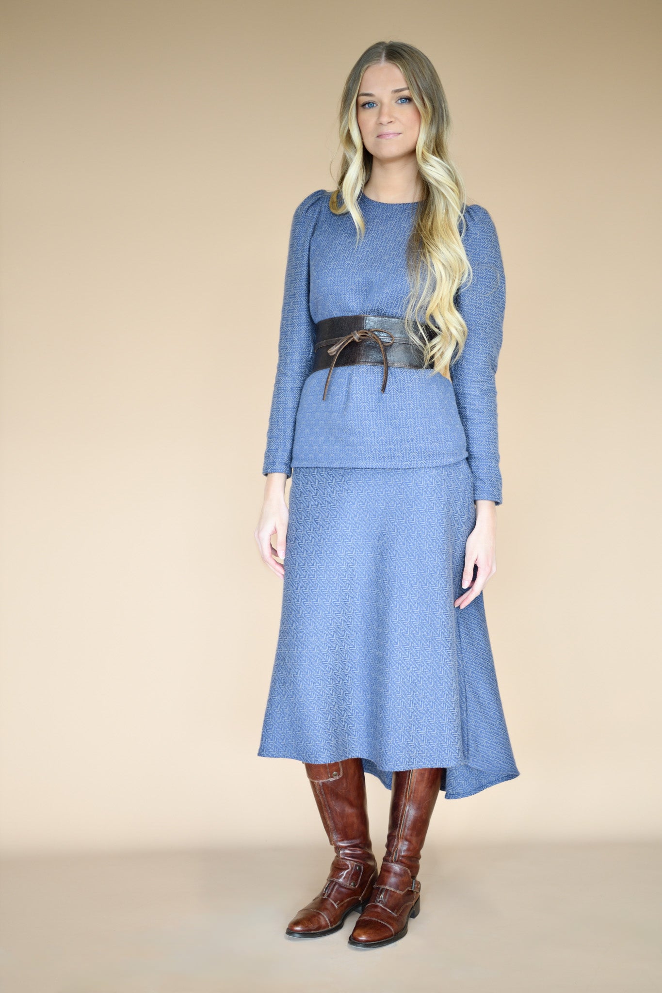 Falda Charlotte espiga