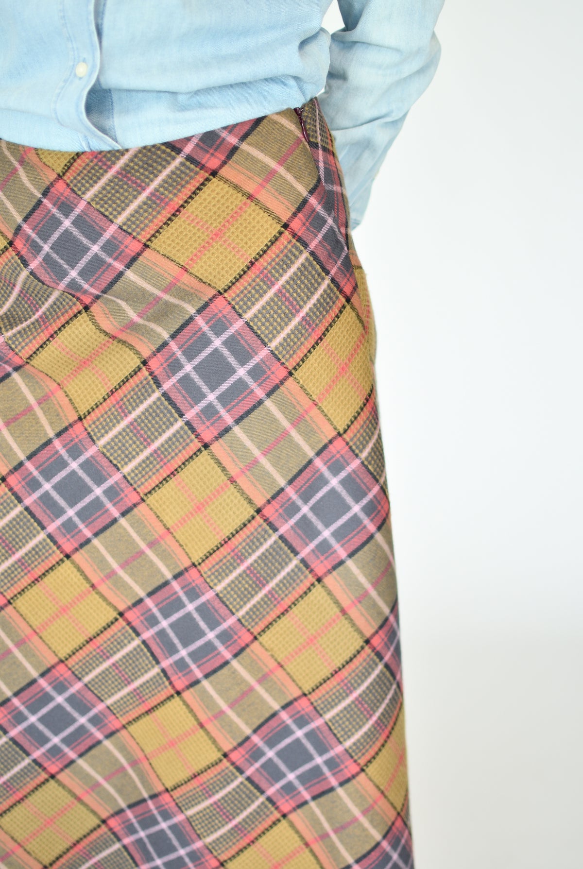 Falda Charlotte Tartán – detalle del tartán | Boj Woman