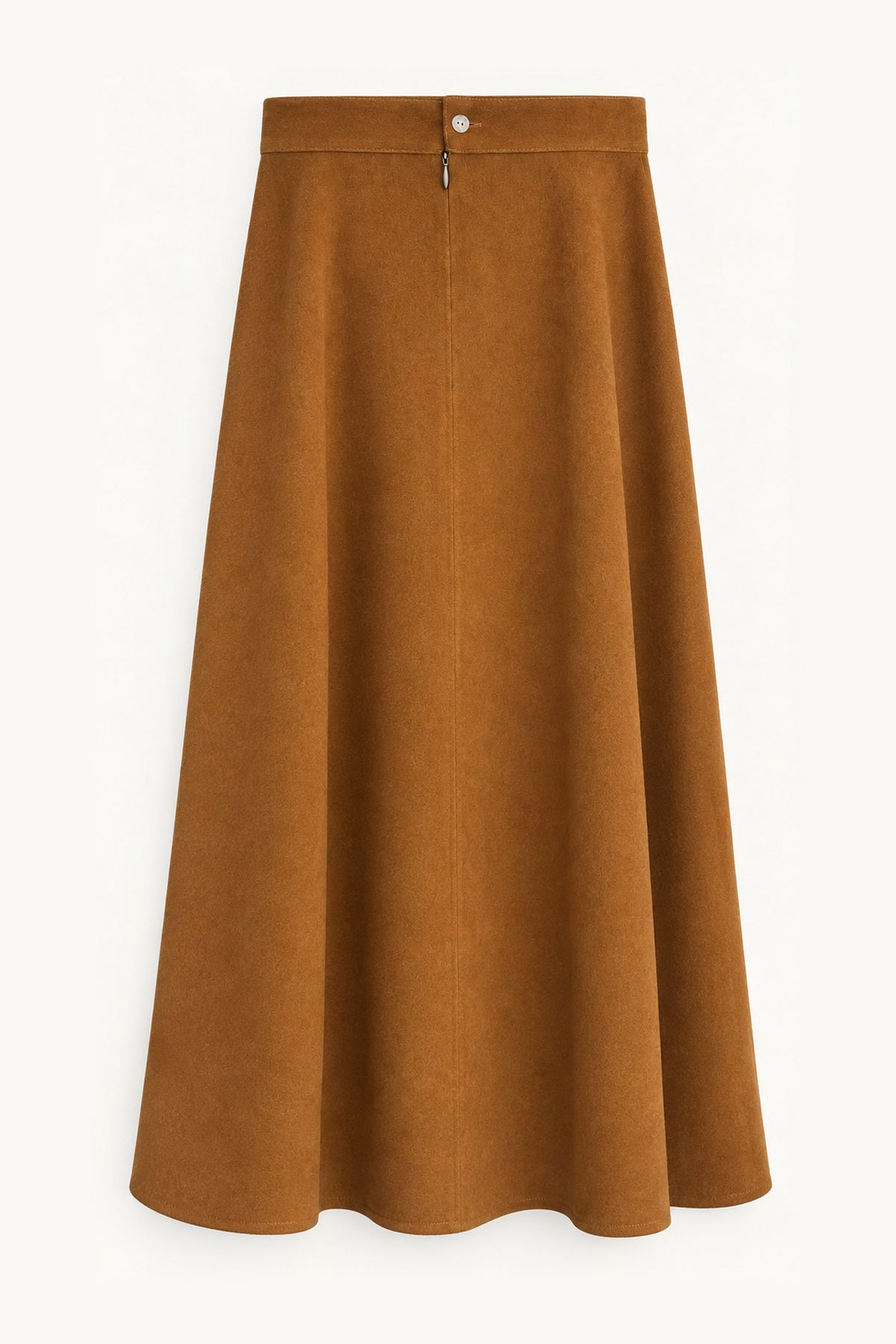 Falda Micropana Camel – prenda sola de espalda | Boj Woman
