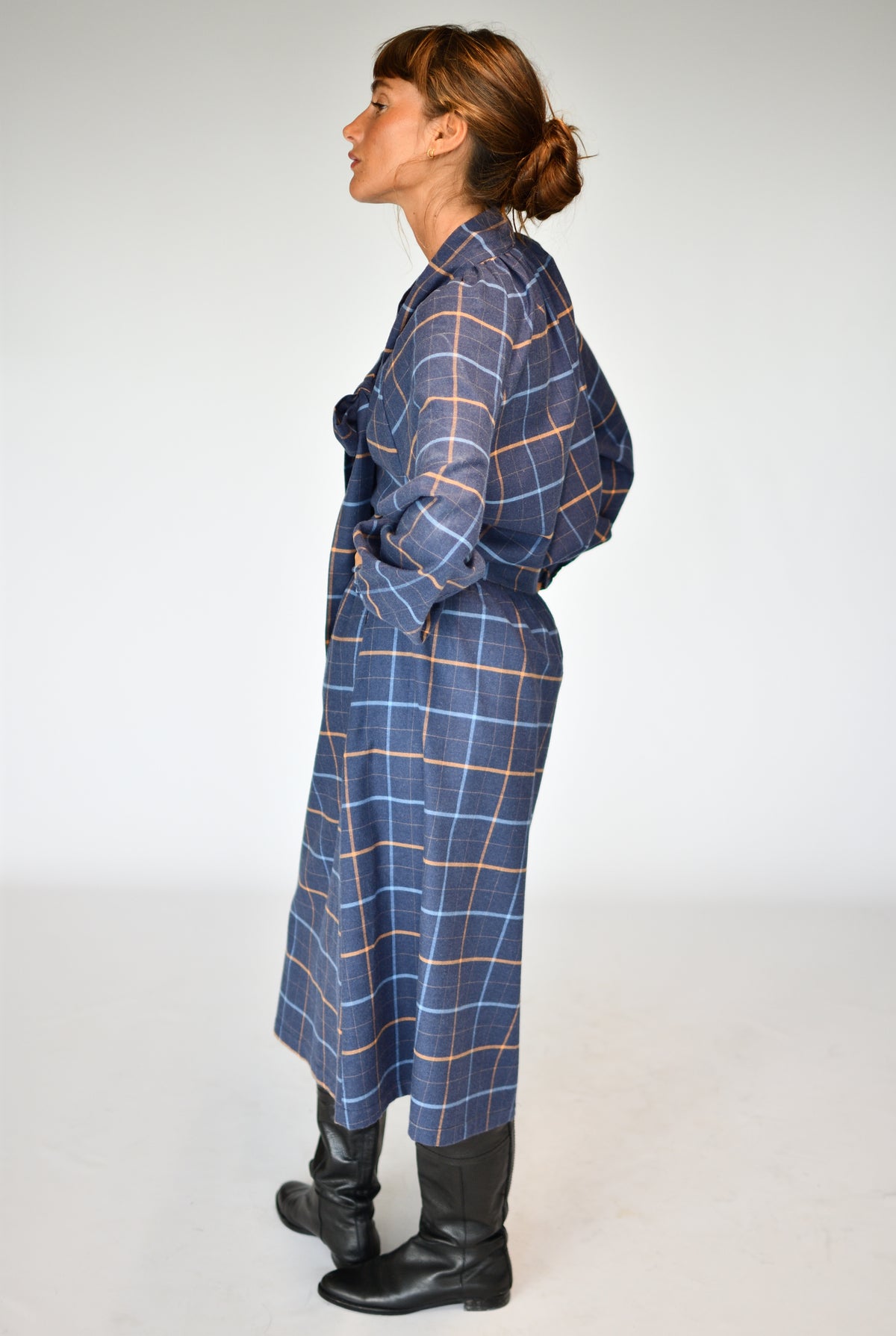 Falda Paola Dunbar – vista lateral | Boj Woman